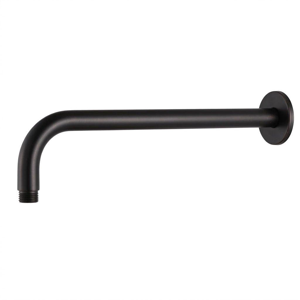 Kopfbrause Duscharm 48 cm - Schwarz