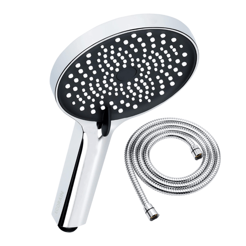 Duschkopf Charly mit Brauseschlauch - Chrom