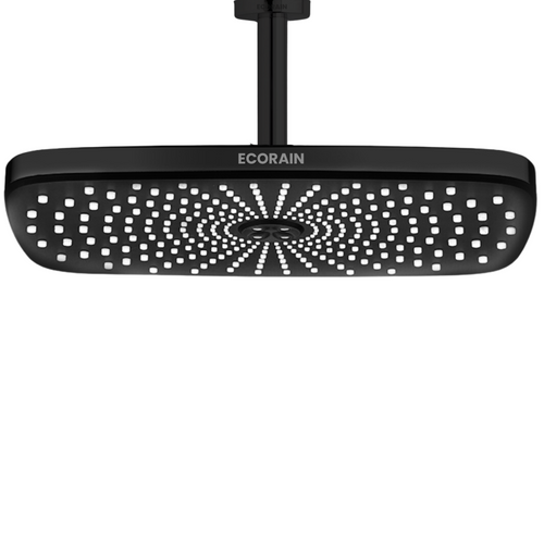 Deckenregendusche Melvin XL 30 cm - Schwarz