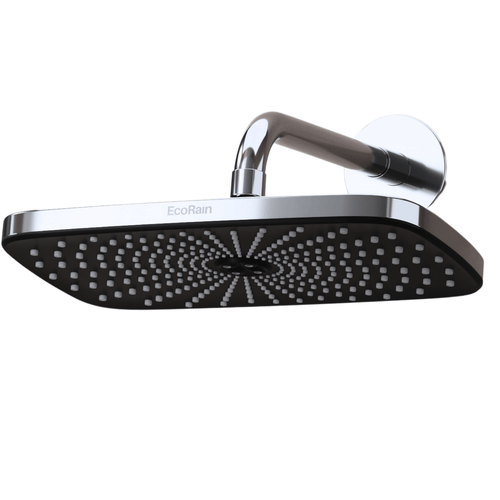 Regendusche Melvin XL 30 cm mit Duscharm - Chrom