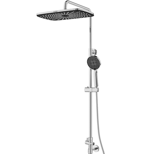 Regenduschset Melvin 30 CM ohne Armatur - Chrom